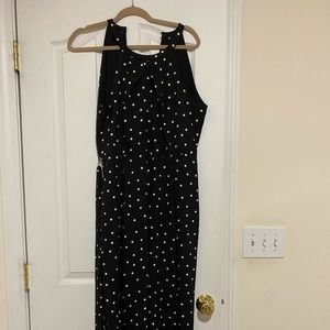 Banana Republic,  polka dot jumpsuit, sz 8 Capri